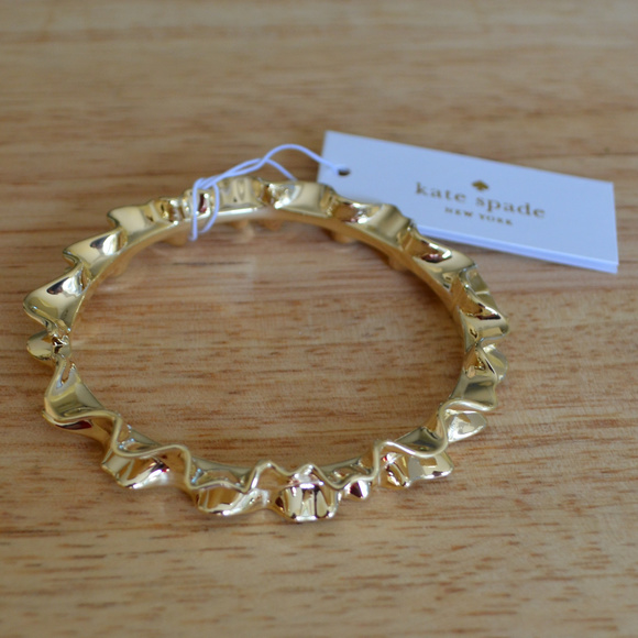 KATE SPADE Ruffle Bangle Bracelet - Picture 7 of 8